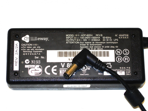 NEW Original Gateway ADP-60DH 19V 3.16A Laptop AC Adapter